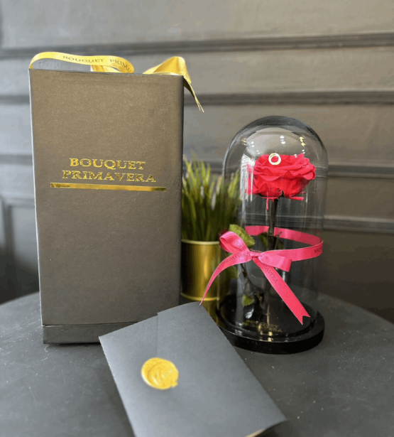 caja fucsia preservado