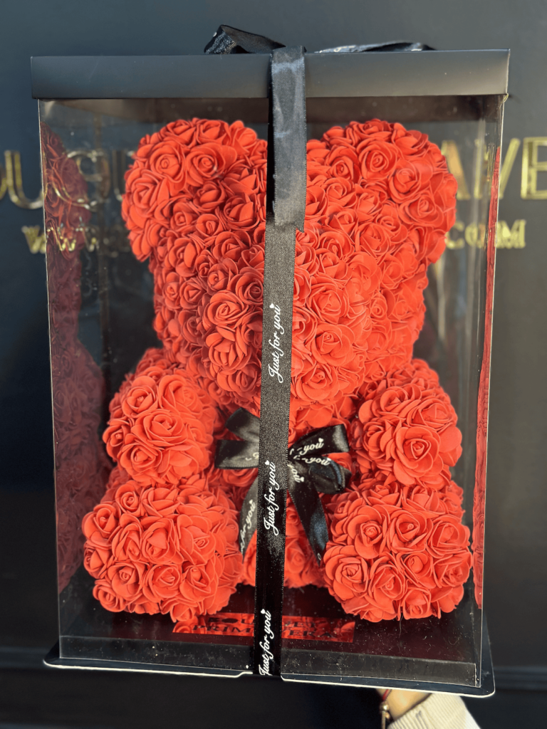 Oso Rojo Teddy 30cms Rosas Eternas