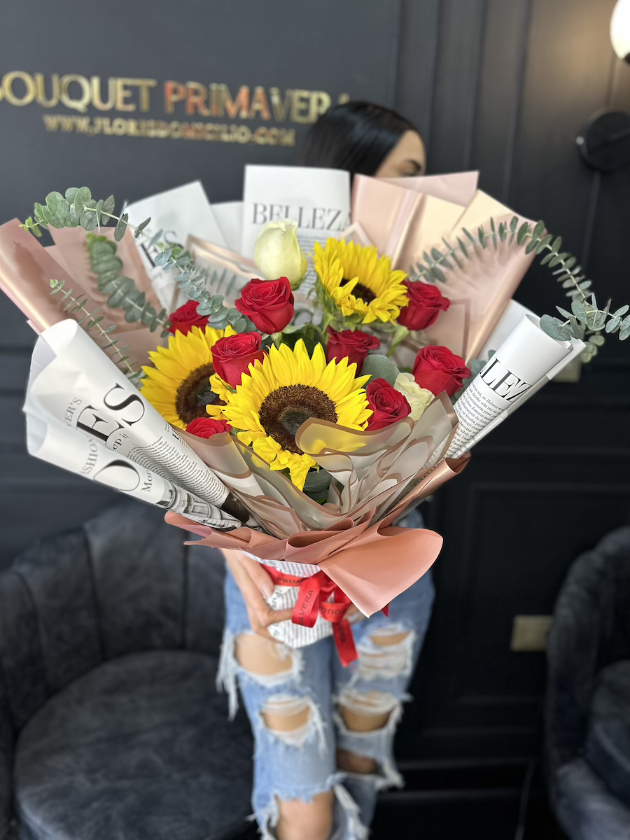 bouquet primaveral lujo