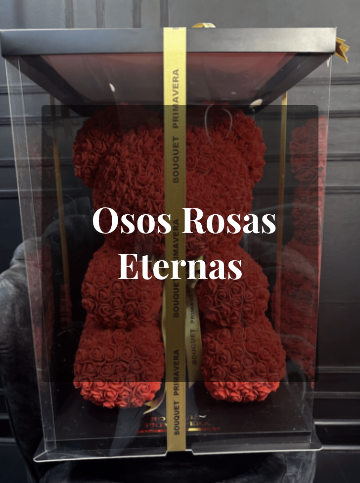 Oso Rosas Eternas