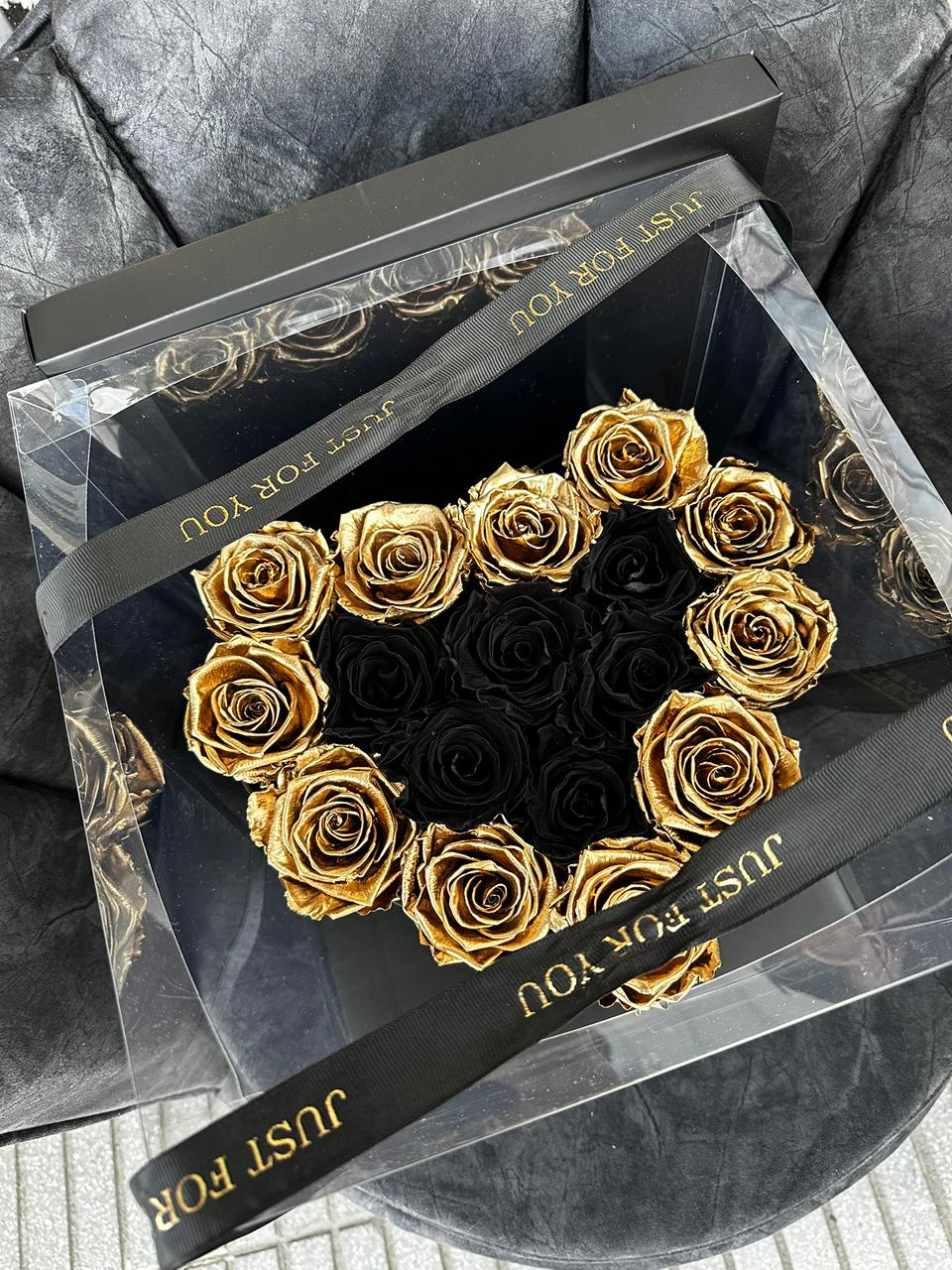 Caja de Lujo Black Preservadas Colombia